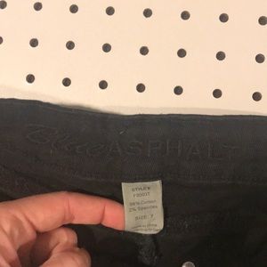 Shorts - Blue asphalt (black fringed shorts ) Shorts - Blue asphalt (black fringed shorts )